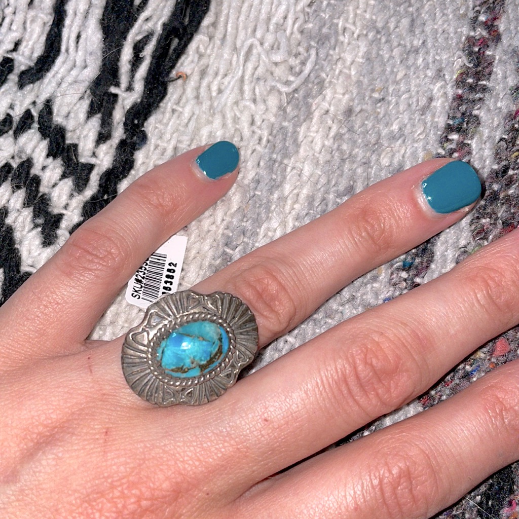 Sterling Silver Boho Ring